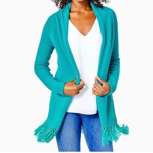 Lilly Pulitzer Tatum Tassel hem cardigan